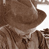 John P. Young, Whittling in Barn